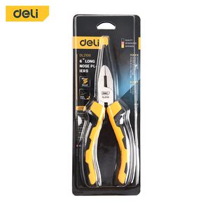 【deli tools】6" Long Nose Pliers PRO Series