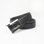 [Top layer cowhide] Automatic buckle genuine leather gentleman belt T3, , large