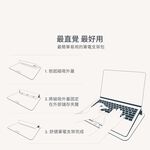 Moshi Muse 13吋 三合一多功能筆電支架包(焦糖棕), , large