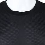 KINGO-大尺碼-排汗 圓領T-黑-413608, , large