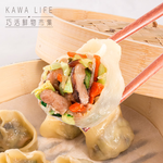 香菇黑木耳素食水餃(500g), , large