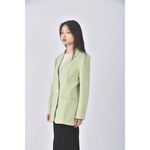 (L) ninty nine質感綠色外套二手衣, , large