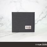 【YUN JOIN】WOVEN 日系織面短夾-藍色 皮夾 錢包 多卡位 零錢收納, , large