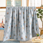 【Betrise】Geometry | 100% pure Tencel cotton quilt/four seasons quilt 5X6.5 feet - exclusive enlarged size, , large