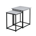 RICHOME四方雙套茶几桌, , large