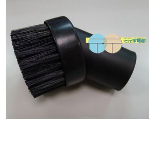 Vacuum Cleaner Accessory Φ38mm Round Brush PP BLACK