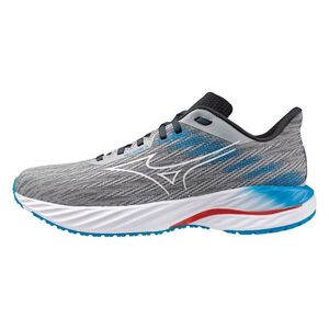 Mizuno Inspire 男 慢跑鞋 彈力 支撐 緩震 灰 藍 [J1GC254410]
