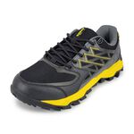 DIADORA迪亞多那 山林防水越野男鞋 男運動鞋 登山鞋 寬楦 高腳背 防潑水 緩震 排濕 耐磨 防滑 黑綠 黑黃, , large