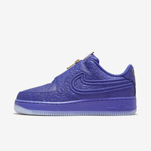 Kixpress-Nike Wmns Air Force 1 Low 女 休閒鞋 無鞋帶 小威廉斯 聯名款 藍紫 [DR9842-400]