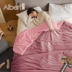 【Albert bedding】Flannelblanket_CherryPink, , large