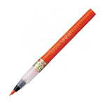 【Kuretake 吳竹】完美王墨筆 朱色中字 70號 /支 XO50-070B(日本品牌), , large