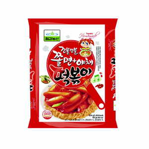 [敬永食品]七甲農產-辣炒年糕QQ麵(含醬) 604g