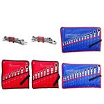 棘輪梅開板手多件套組 (搖頭式/固定式) 活動式 帆布袋 自動板手, , large