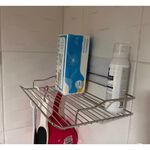 [熊好貼國際] 衣物架 層架 收納 ( 304不銹鋼) 粗糙光滑牆面皆可貼（超黏貼）無痕掛勾 舒適家 置物架 掛鈎, , large