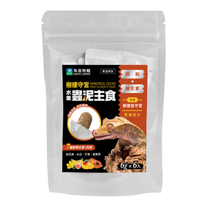【Aqua Corner 角落水族】樹棲守宮水果蟲泥主食 6g*6條