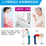 SANLUX 台灣三洋 16吋 DC變頻遙控電風扇 立扇 EF-P16DHS1, , large