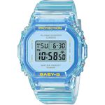 CASIO 卡西歐 BABY-G 夏季透明方形女錶電子錶 BGD-565SJ-2, , large