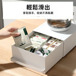 【上手家居】磁吸隔板桌上收納盒 黑色(茶包收納盒/茶包收納/膠囊咖啡架/咖啡收納架/茶包架), , large