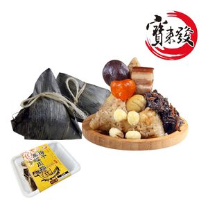 寶來發 梅干東坡肉粽(每盒4粒)