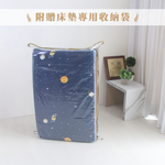 【台灣製造】四季亞藤透氣床墊 厚度5cm 單人加大3.5尺｜山林漫步｜雙面可翻 涼感蓆面 三折床墊 亞藤涼蓆, , large