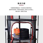 Standable 3-Tier Hanging Mesh Organizer, , large