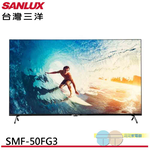 SANLUX 台灣三洋 50型4K智慧聯網液晶顯示器 無視訊盒 SMT-50FG3, , large
