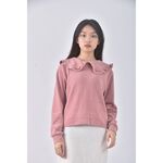 (M) ann story韓牌粉色長袖上衣二手衣, , large