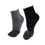 【BVD】防黴消臭五趾襪<黑>B519  男襪 短襪 香港腳 襪子, , large