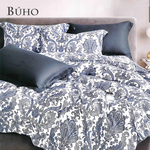 BUHO《西瑞爾-米》60支100%TENCEL純天絲全鋪棉兩用被冬包組-雙人, , large