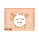 [安期 Anqi]植萃瞬吸Cool涼衛生棉日用型(8片/包), , large