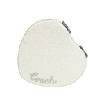 COACH Logo 標誌亮片愛心造型鏡子/白色, , large