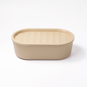re-ing Bamboo Fibre Lunch Box-L-Beige