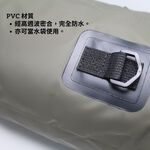 多功能防水袋 10L-黑色 漂浮背包 防水 朔溪 潛水 浮潛 衝浪 獨木舟, , large