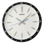 SEIKO 精工 立體時標 滑動式靜音造型掛鐘 時鐘 QXA802J, , large