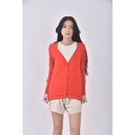 (XL) zara質感紅色外套二手衣, , large