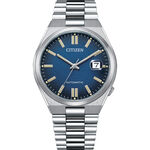 CITIZEN 星辰 漸層海洋藍 青春撞色機械錶 NJ0151-88L, , large