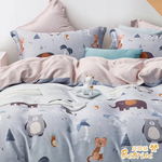 【Betrise】Geometry | 100% pure Tencel cotton quilt/four seasons quilt 5X6.5 feet - exclusive enlarged size, , large