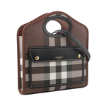 Handbag＆crossbody pocket bag, , large
