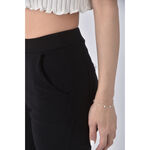 (S) 質感黑色長褲二手衣, , large