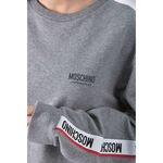 (S) moschino簡約灰色長袖上衣二手衣, , large