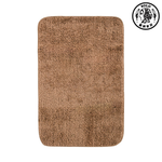 【SOLO歐洲家居】LCW Home 40x60cm 焦糖棕極簡防滑吸水浴室地墊 迅速吸乾濕腳, , large