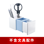 【O-Life】Retractable Storage Box-Blue, , large