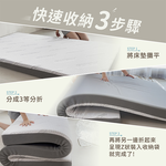 ［熊棉］銀離子記憶舒壓床墊｜3.5尺｜, , large