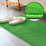 【G+居家】超細纖維短毛吸水止滑地墊40x130公分(廚房地墊/床邊腳踏墊/吸水防滑墊), , large