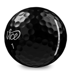 VICE PRO PLUS 高爾夫球 12入/盒 四層球 黑色, , large