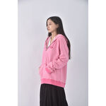 (XL) tommy hilfiger棉質橫線條粉色外套二手衣, , large