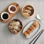 Vegan Toona sinensis plant meat dumplings, , large