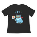 JZ TEE MBTI貓咪 ISTJ-物流師 印花短袖, , large