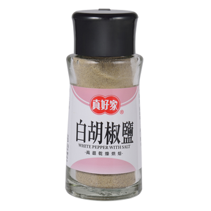WHITE PEPPER WITH SALT