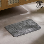 【SOLO歐洲家居】LCW Home 40x60cm 鐵灰色極簡防滑吸水浴室地墊 迅速吸乾濕腳, , large